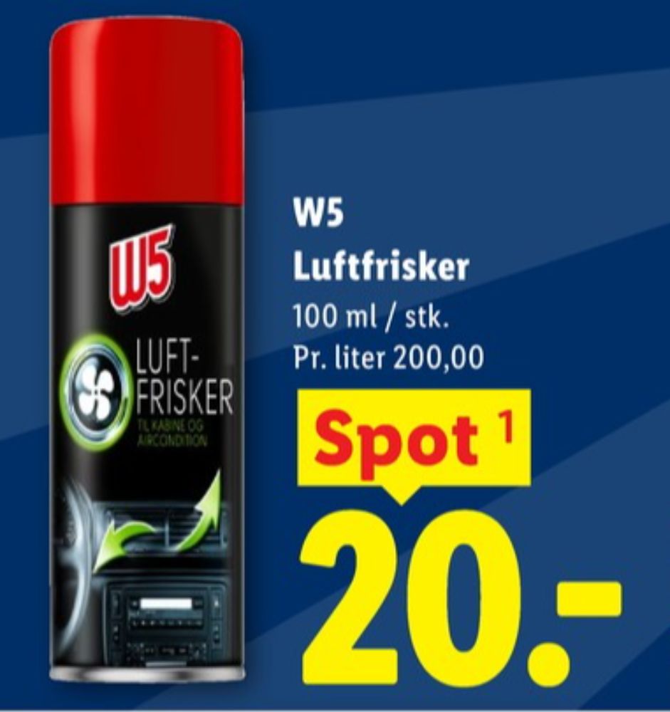 W5, Luftfrisker