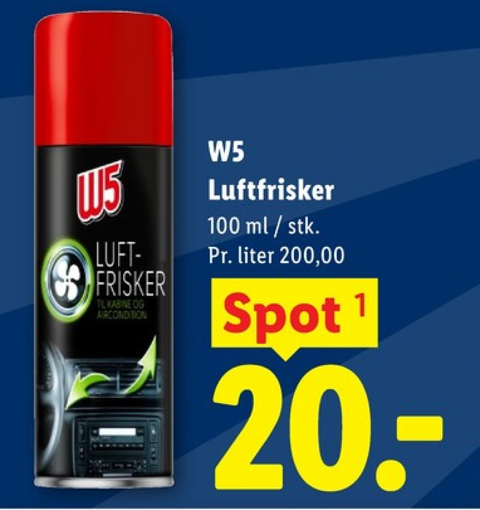 W5, Luftfrisker