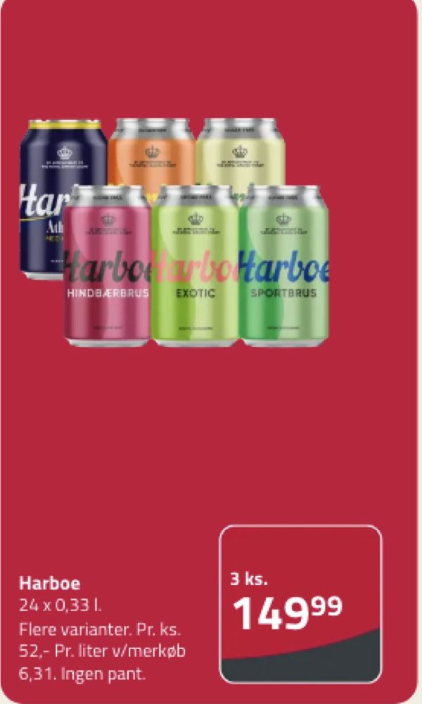 Harboe Athena Citrus, Danskvand med citrus 24 pk. 