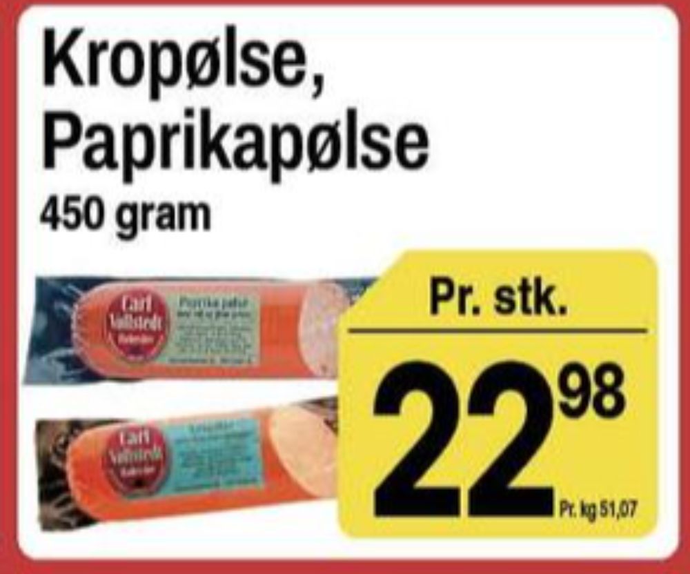 Carl Vollstedt's Eftf., Kropølse