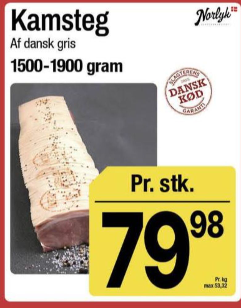 Norlyk Slagter, Kamsteg