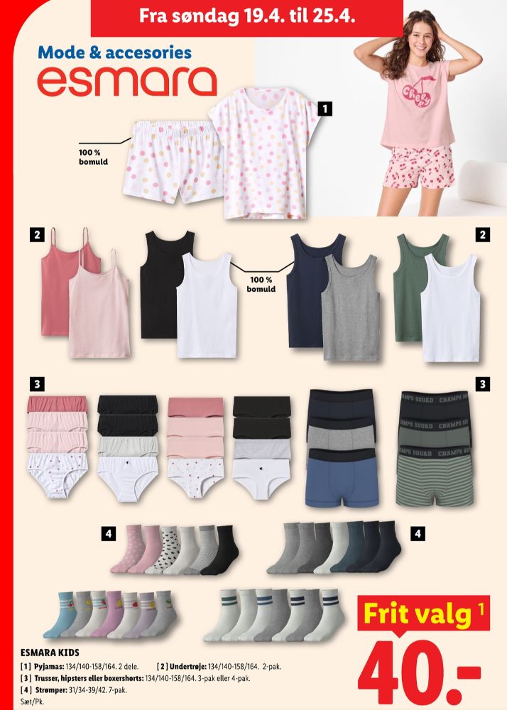 Esmara Kids, Strømper