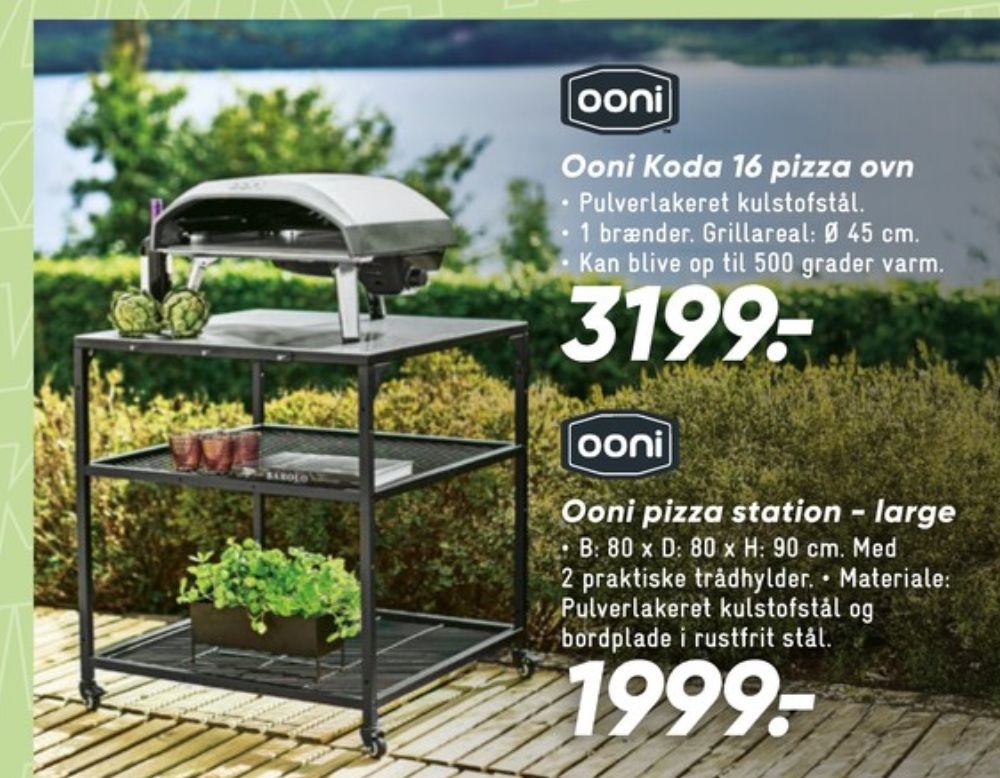 Ooni, Pizzastation