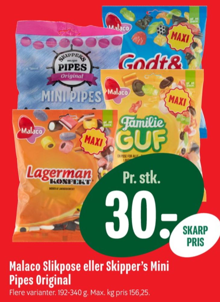 Skippers Pipes, Lakridspiber Mini