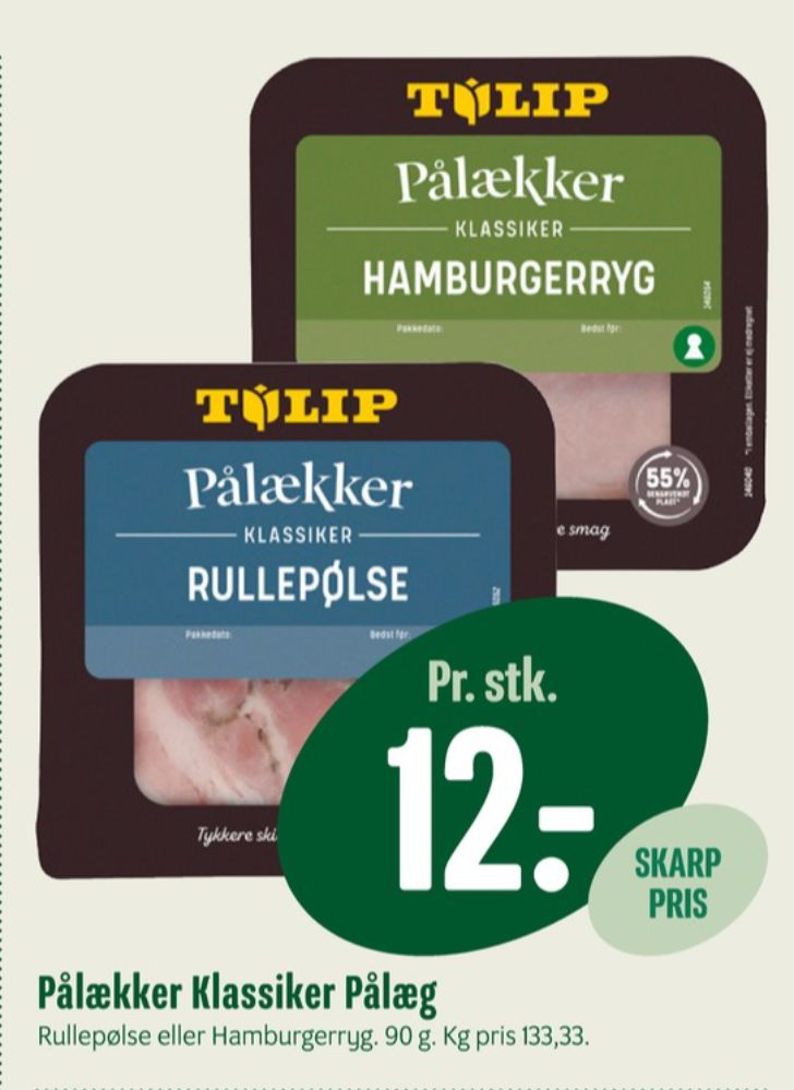 Pålækker, Hamburgerryg