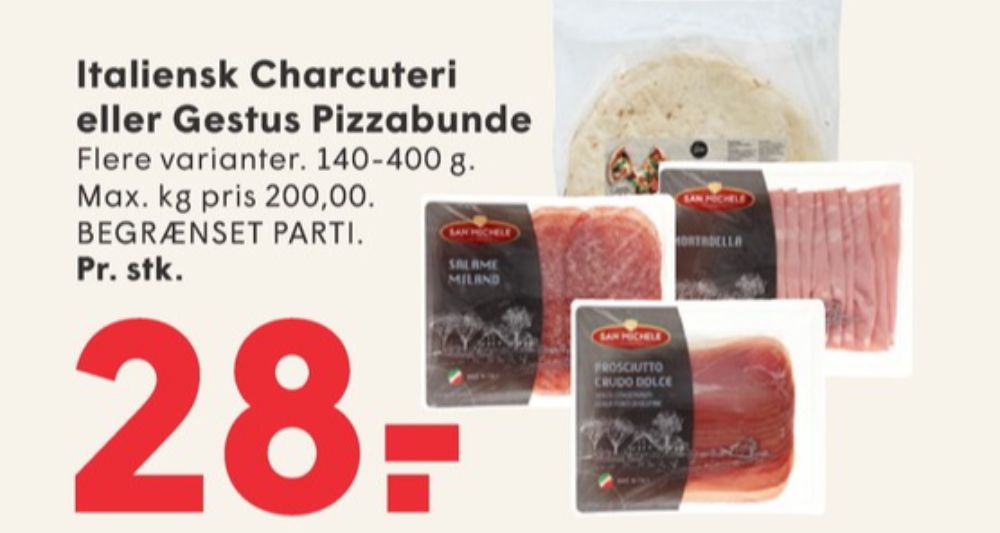 Gestus, Pizzabunde