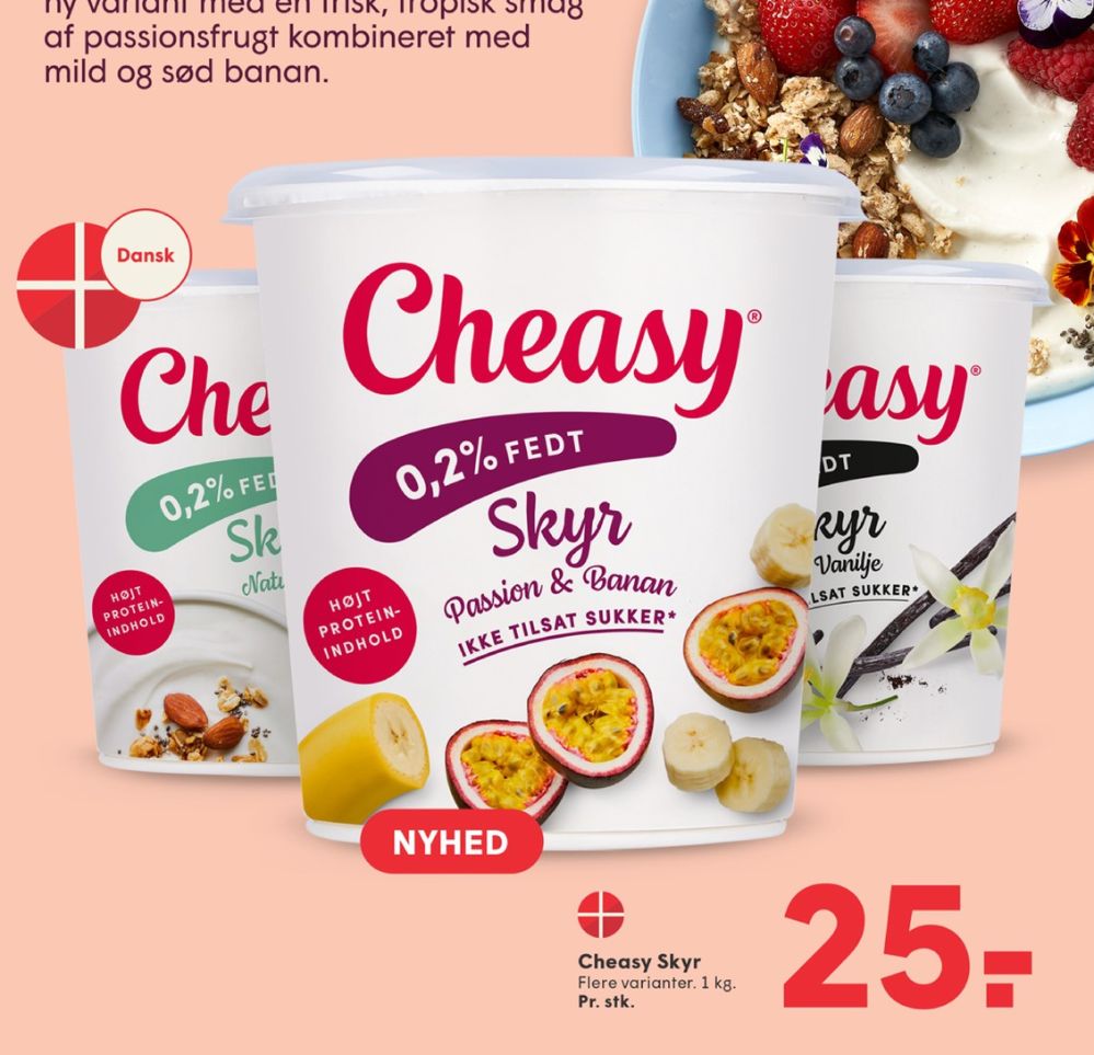 Cheasy, Vanilje Skyr 