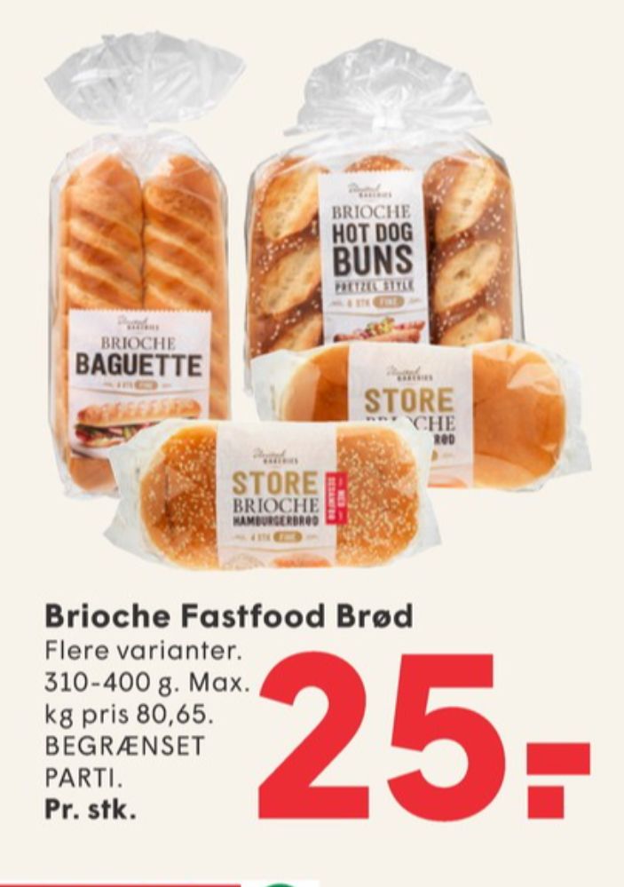 United Bakeries, Brioche Hot Dog Buns Pretzel Style