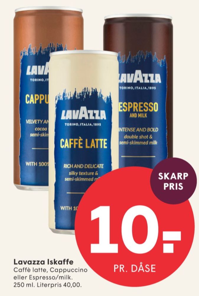 LavAzza, Iskaffe