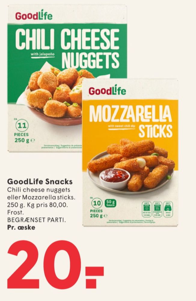 GoodLife, Chili Cheese Nuggets