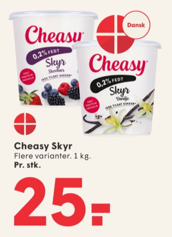 Cheasy, Vanilje Skyr 