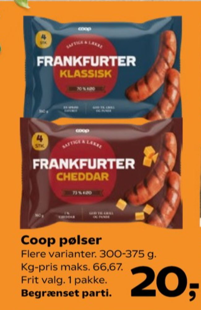 Coop 365, Frankfurter