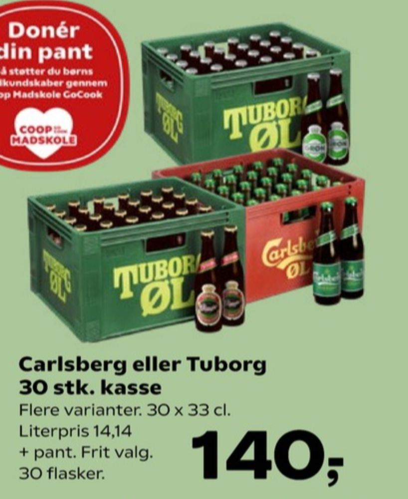Carlsberg Pilsner, Øl