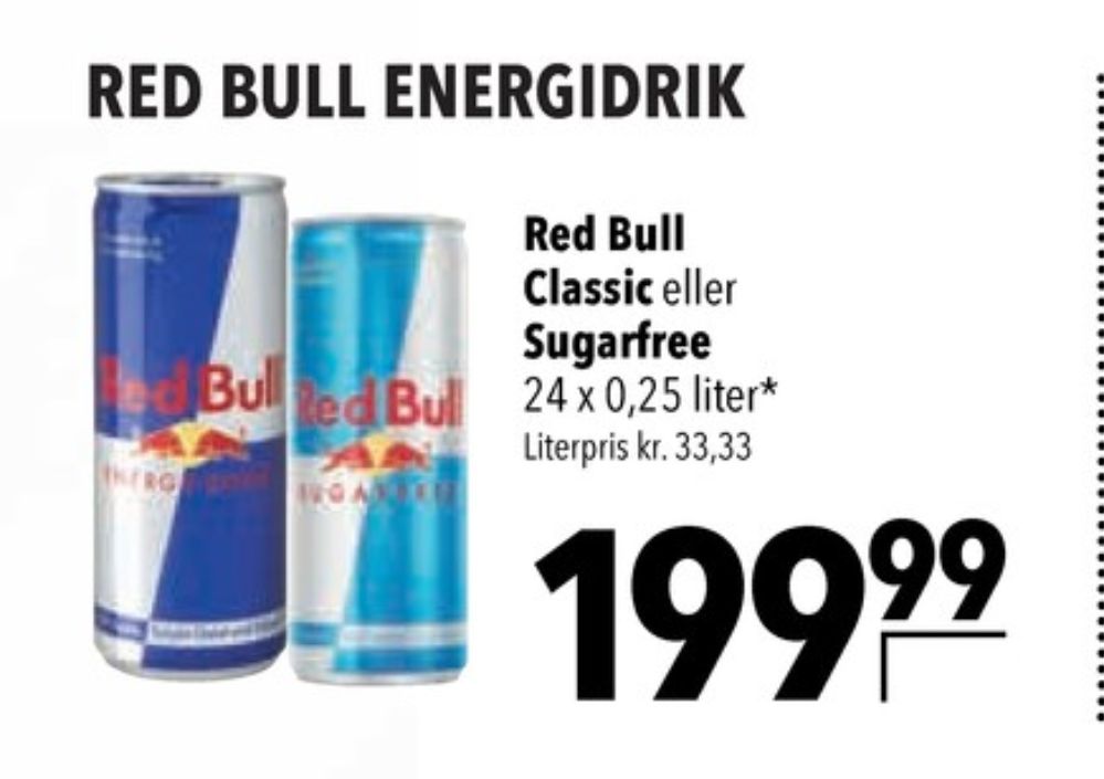 Red Bull Energy, Energidrik 24 pk.