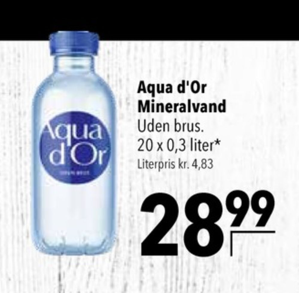 Aqua d'Or, Mineralvand uden brus 20 pk.