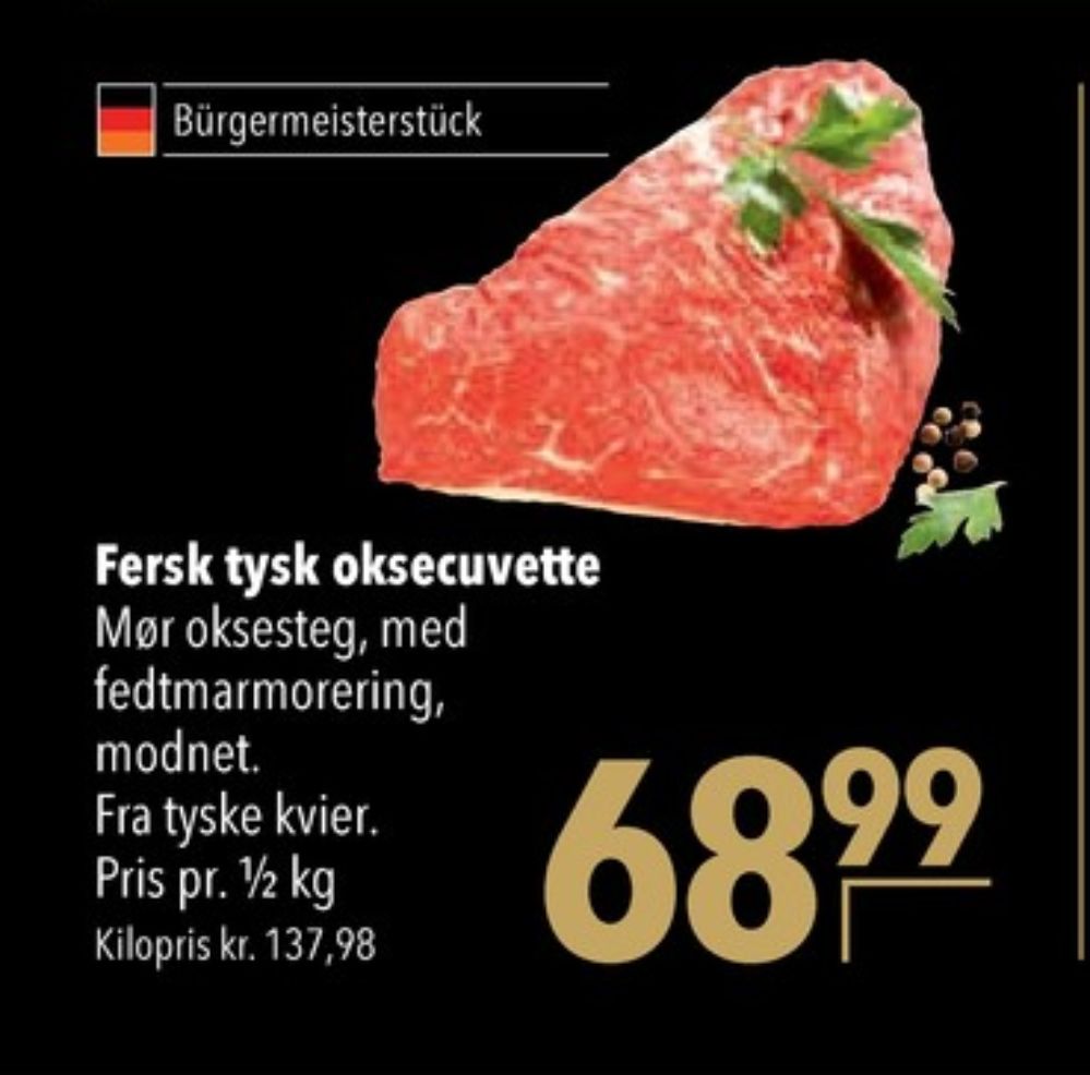Meisterfrisch, Oksecuvette