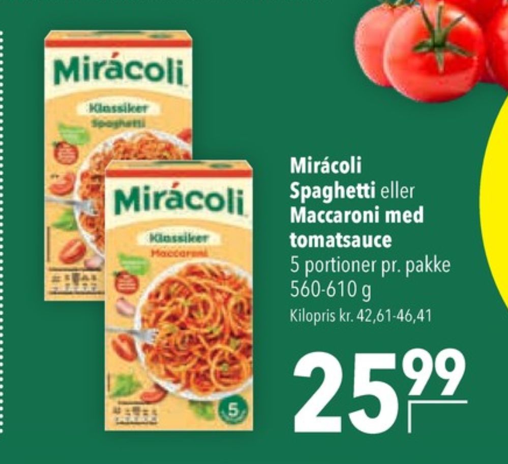 Mirácoli, Maccaroni Klassiker