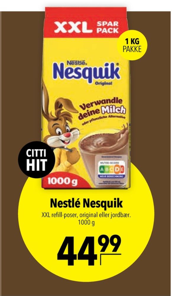 Nestlé Nesquik, Kakaodrikspulver