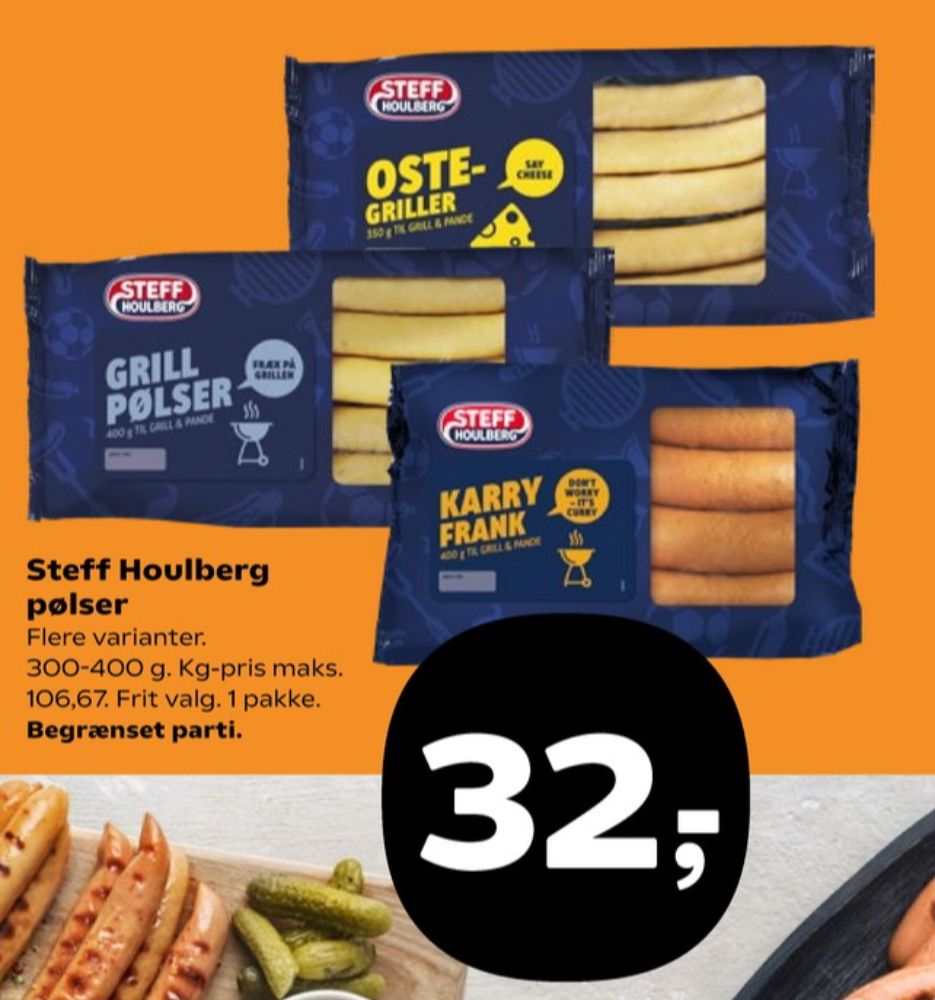 Steff Houlberg, Grillpølser