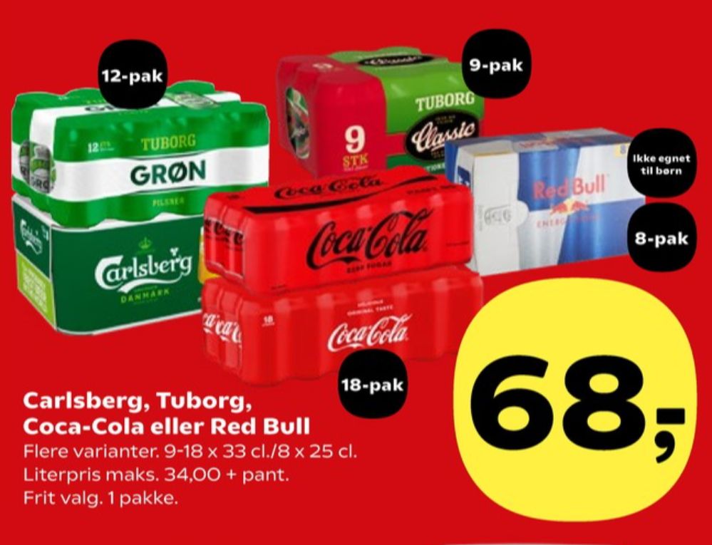 Carlsberg Pilsner, Øl 12 pk.