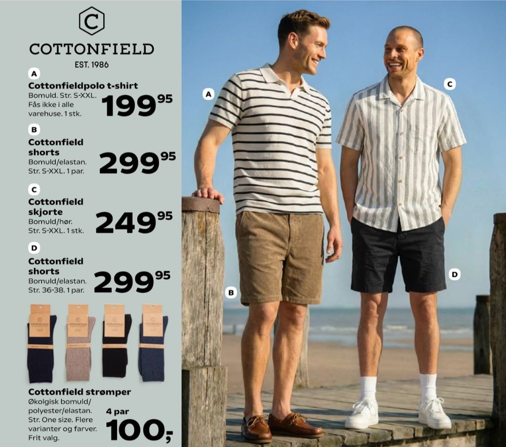Cottonfield, Shorts