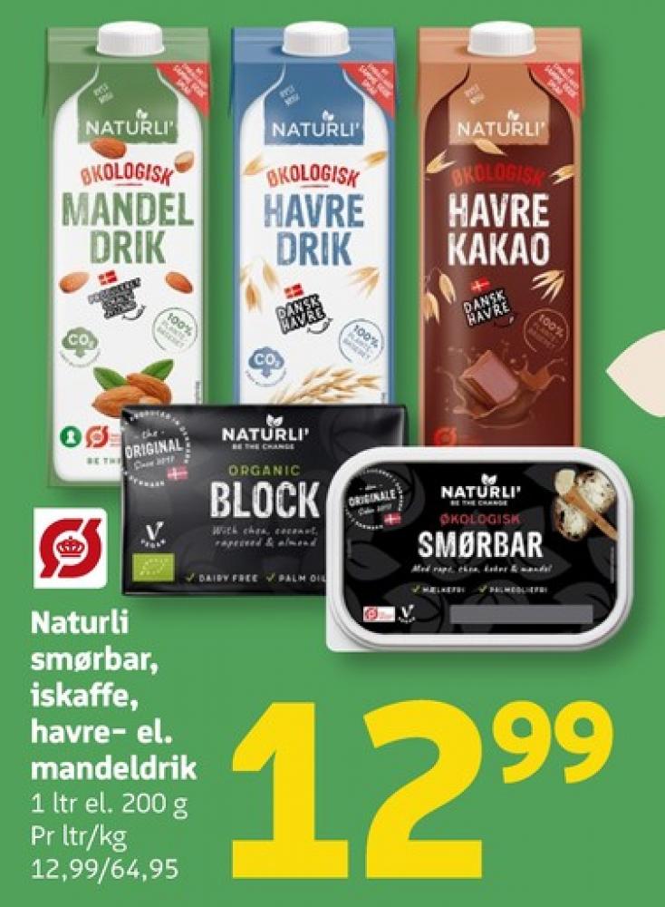 Naturli', Smørbar - Blok