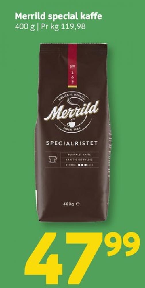 Merrild Specialristet, Kaffe Formalet