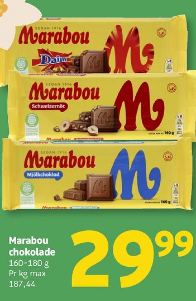Marabou, Chokoladeplade Mjölk Choklad