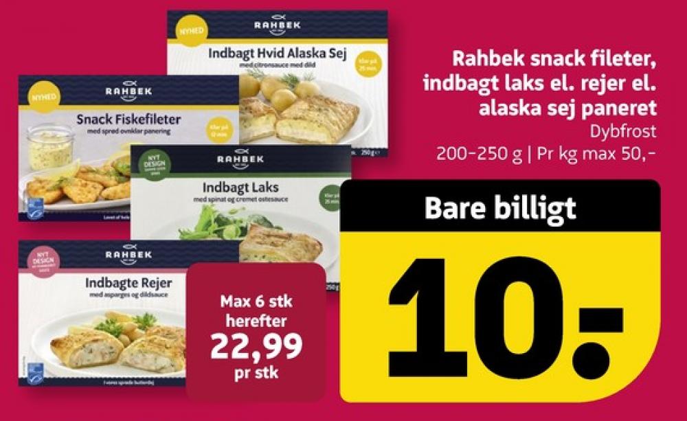 Rahbek, Indbagte Rejer med Asparges og Dildsauce