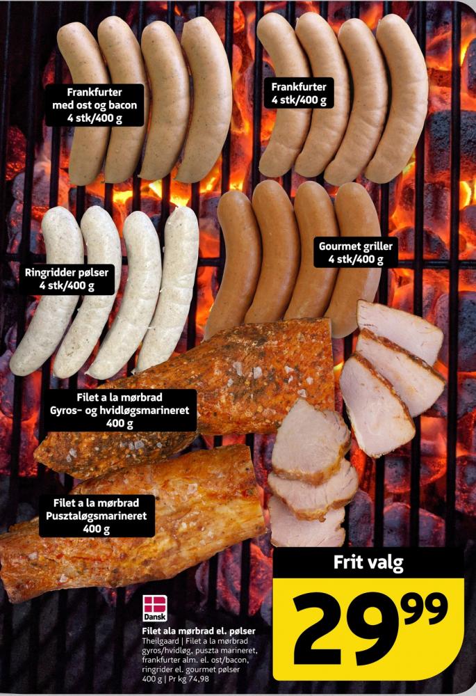 Theilgaard, Grillpølser