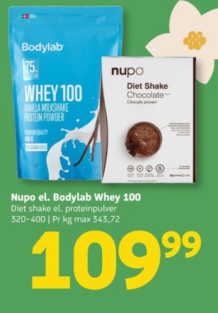 Bodylab, Træningstilskud