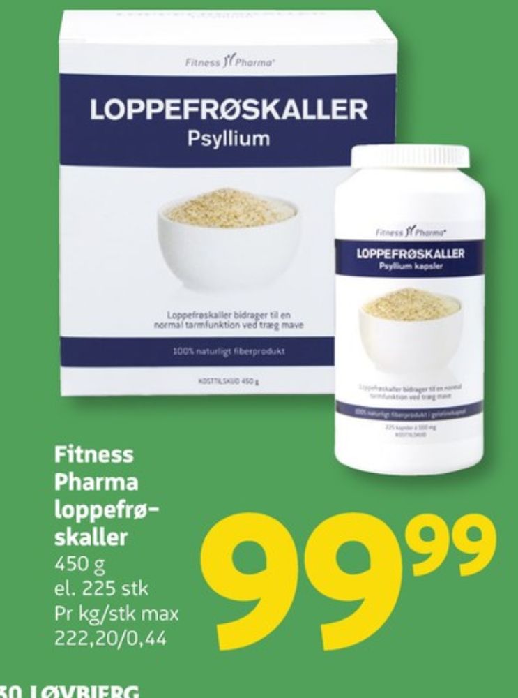Fitness Pharma, Loppefrøskaller