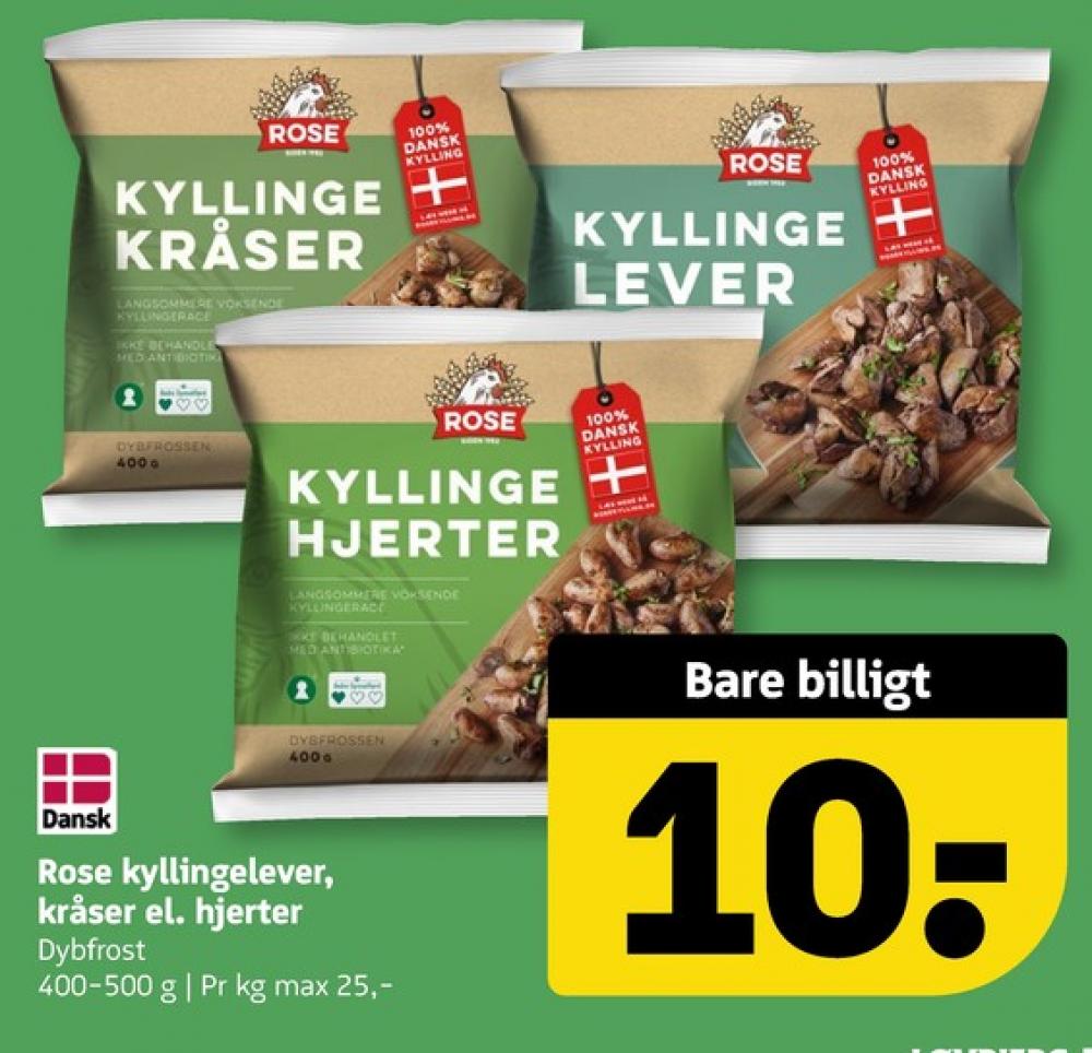 Rose, Kyllingekråser