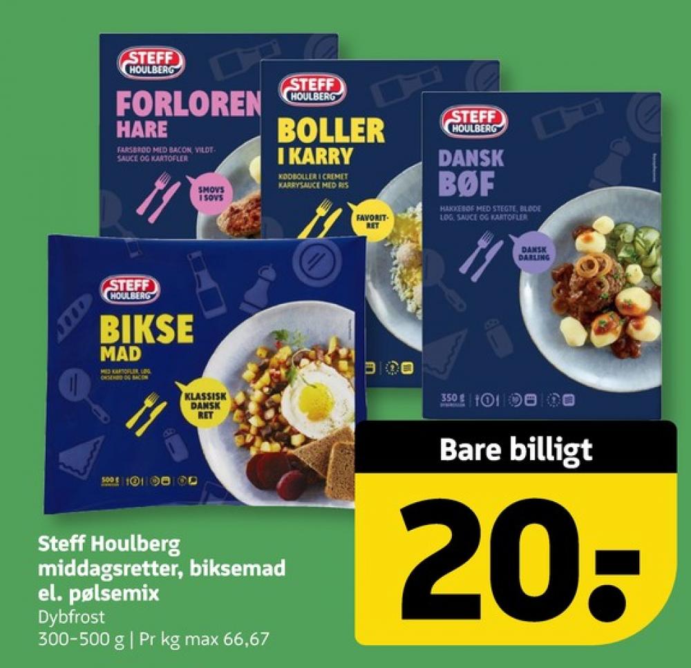 Steff Houlberg, Dansk Bøf med Løg