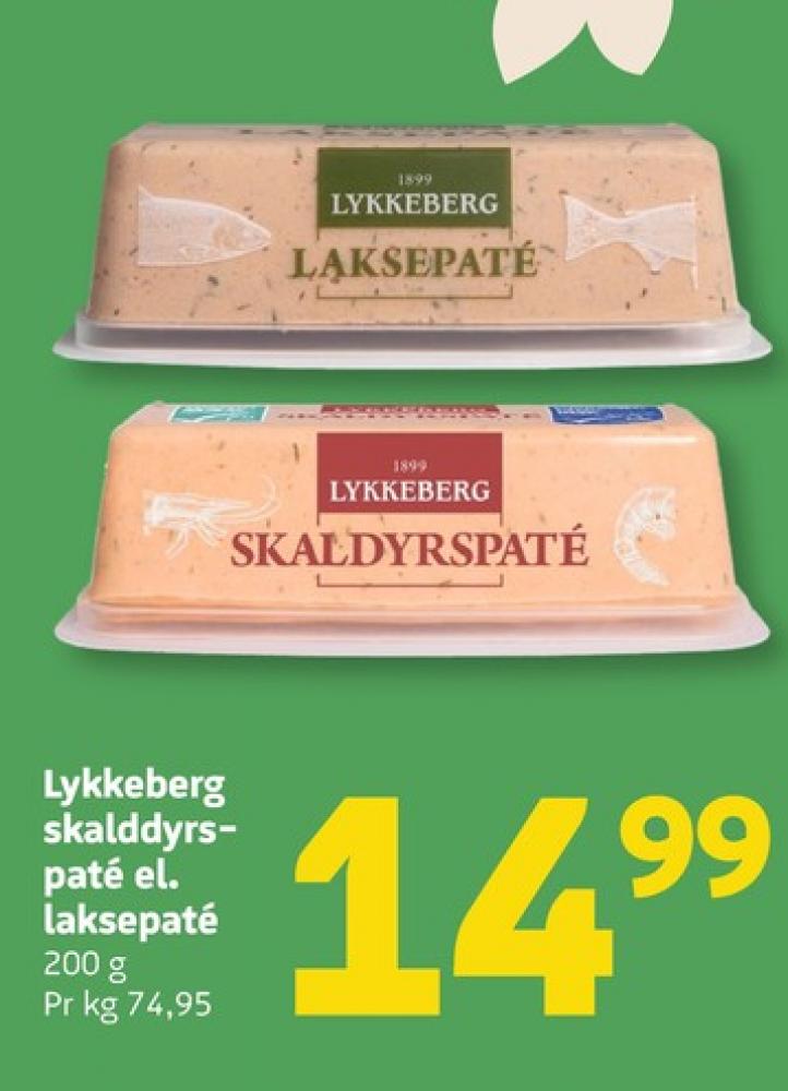 Lykkeberg, Laksepaté