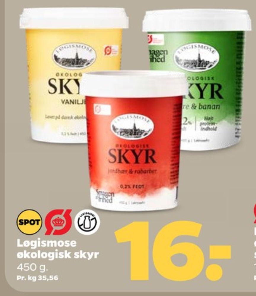 Løgismose, Pære & Banan Skyr 