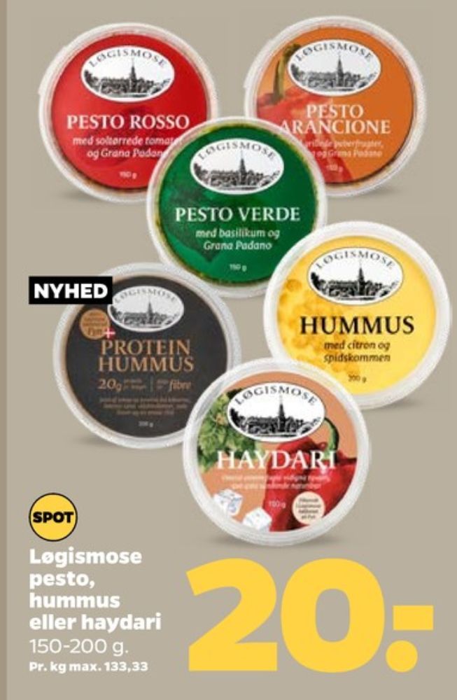 Løgismose, Protein Hummus