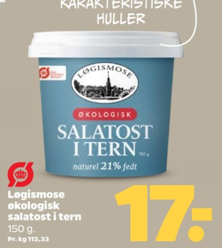 Løgismose, Salatost
