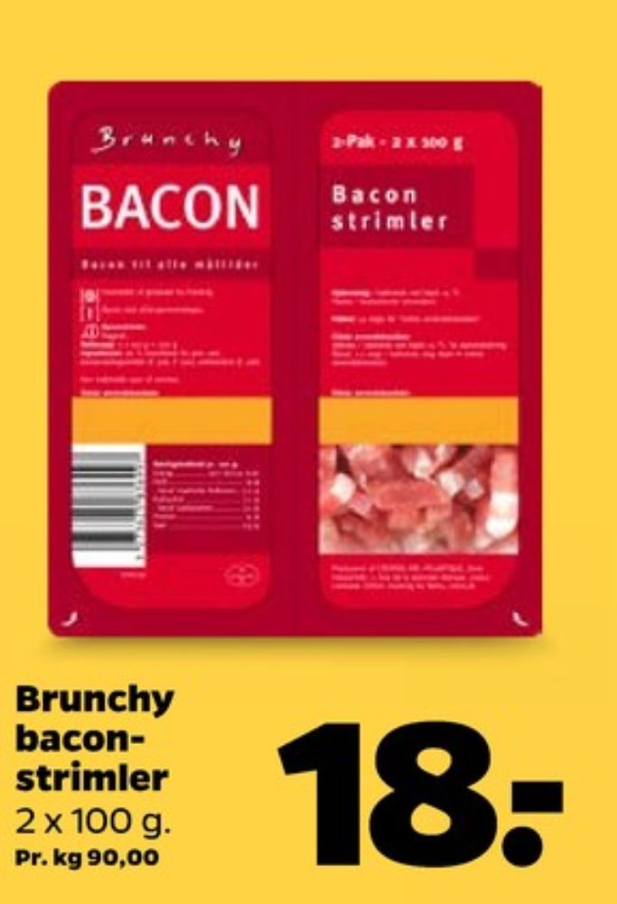 Brunchy, Bacontern