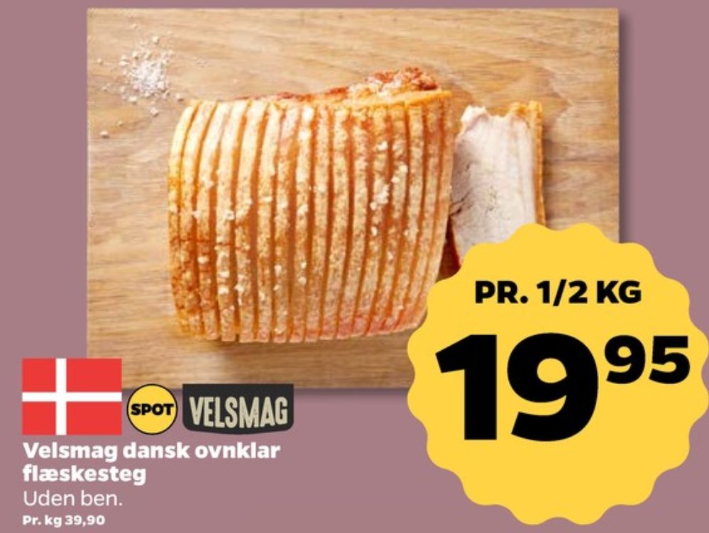 Velsmag, Flæskesteg
