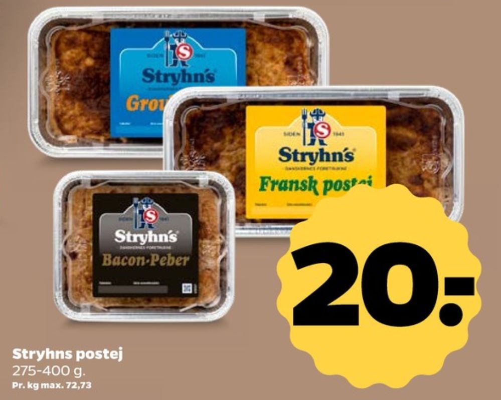 Stryhns Grovhakket, Leverpostej