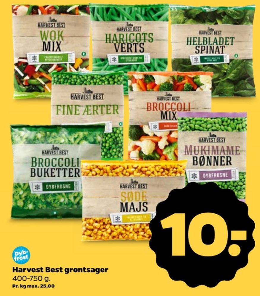 Harvest Best, Helbladet Spinat