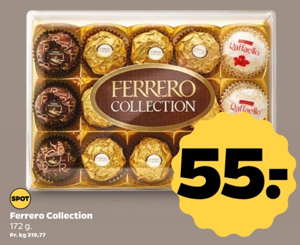 Ferrero Collection, Dessertchokolade