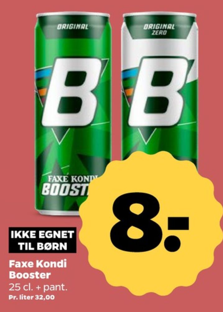 Faxe Kondi Booster , Energidrik