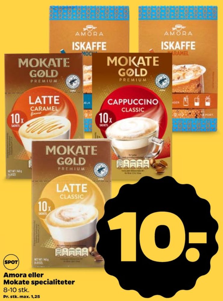 Mokate Gold, Instant Kaffe Cappuccino