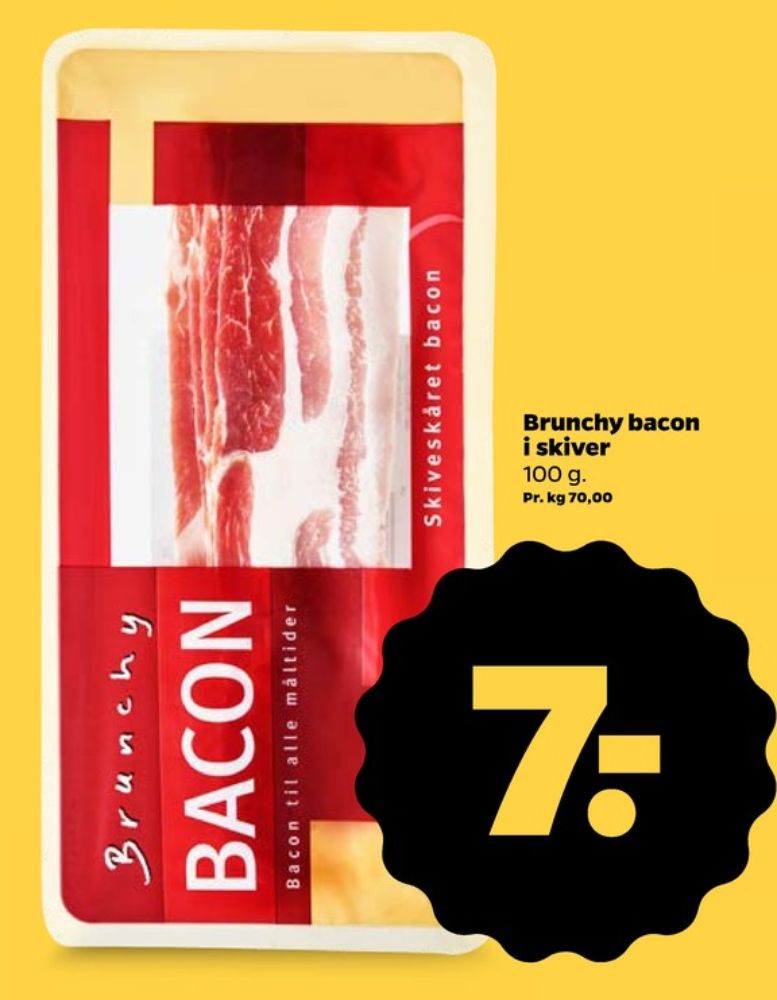 Brunchy, Baconskiver