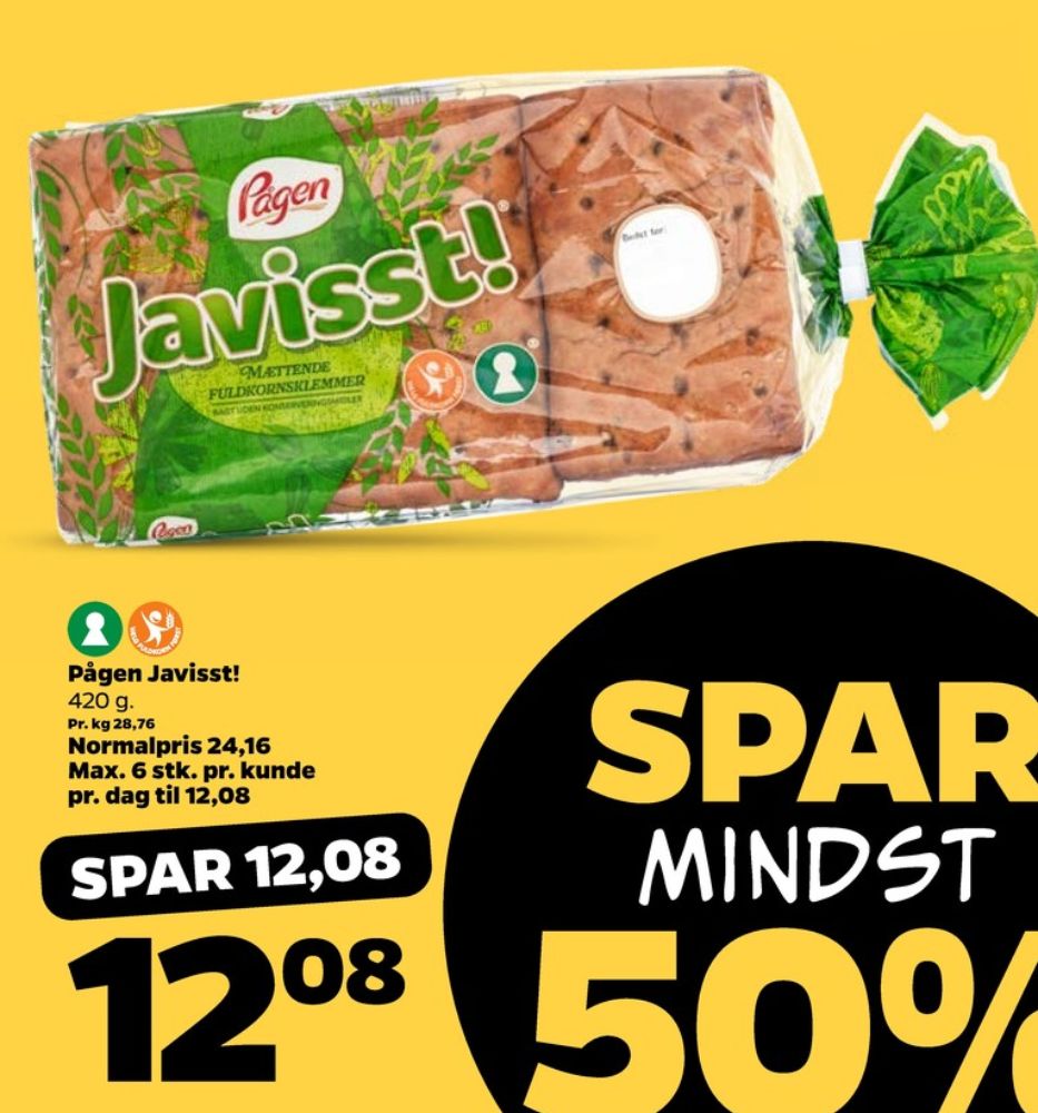 Pågen Javisst, Boller