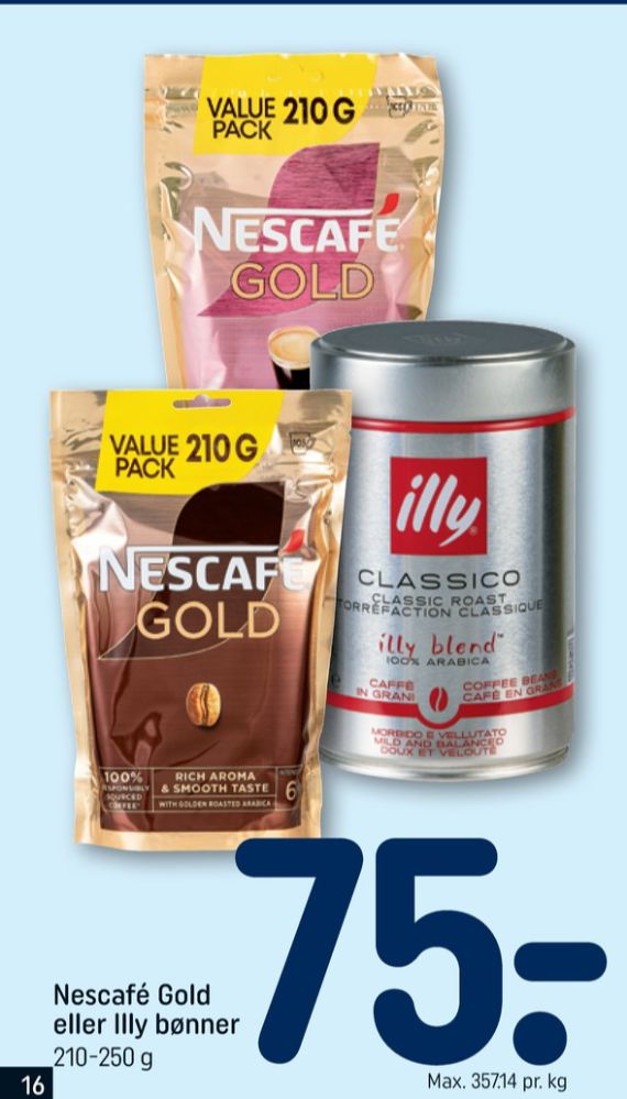 Nescafe Gold Crema, Instant Kaffe