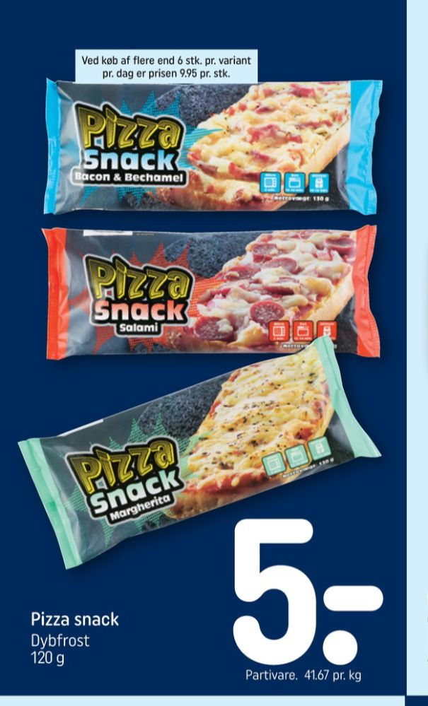 Pizza Snack Bacon & Bechamel