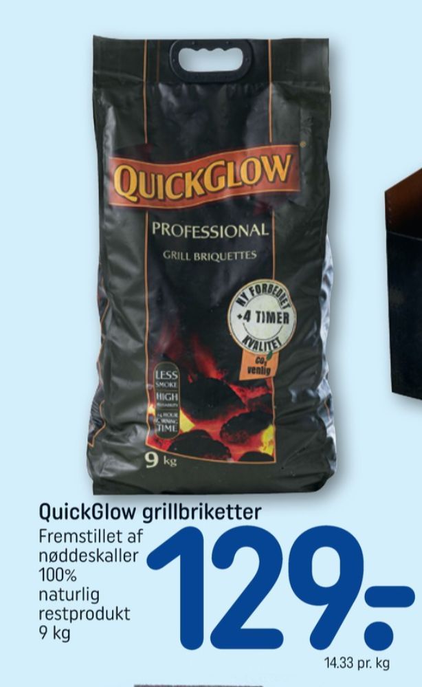 Quick Glow, Grillbriketter
